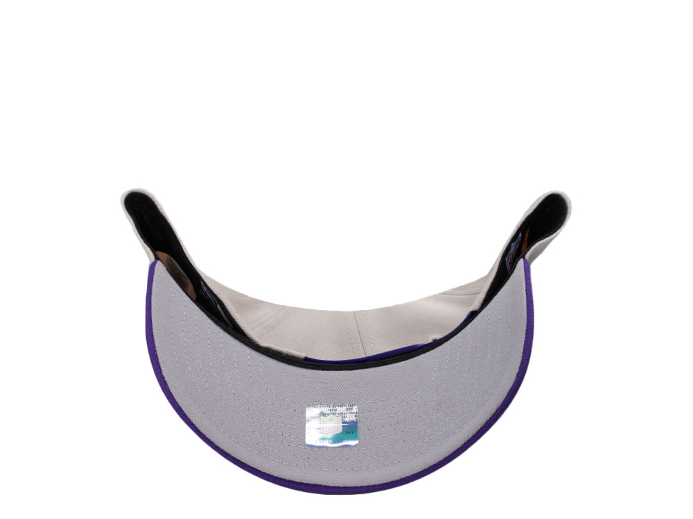 New Era Minnesota Vikings Stone Two Tone 9Forty A Frame Snapback Cap