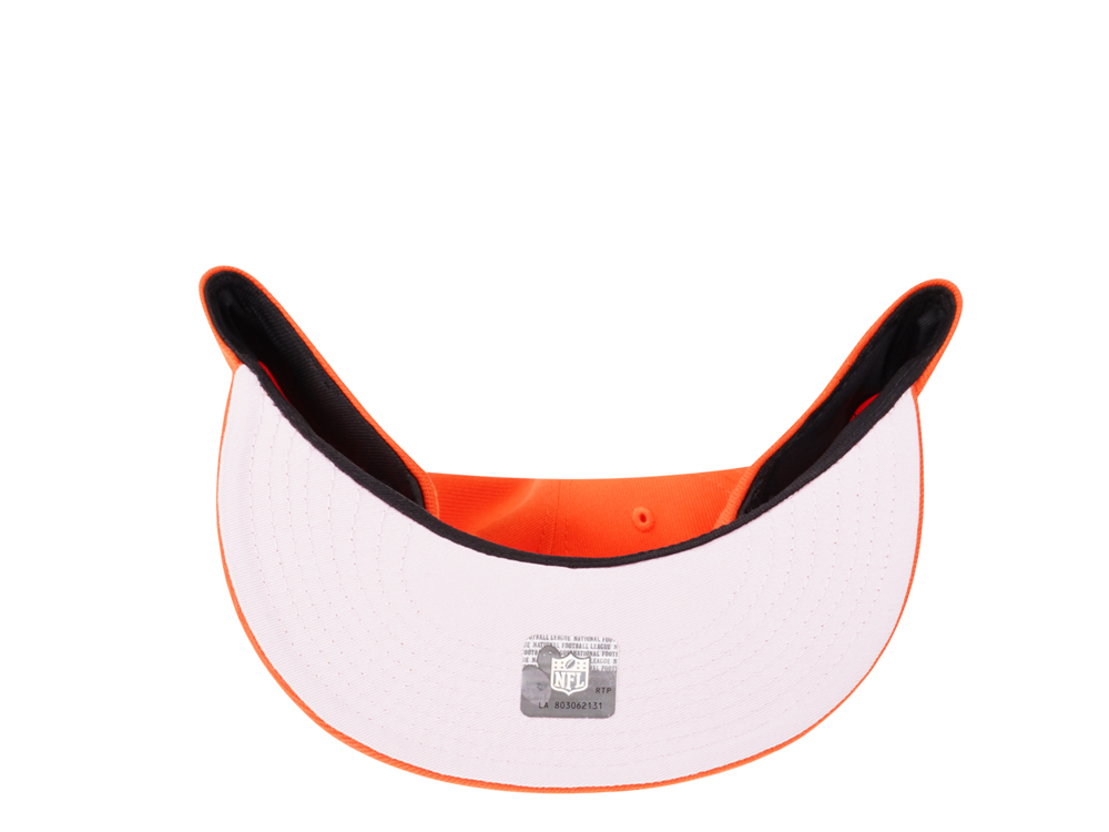 New Era Denver Broncos Orange Chainstitchheart Edition 59Fifty Fitted Cap