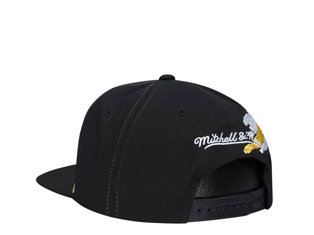 Mitchell & Ness Pittsburgh Penguins Vintage Paintbrush Snapback Cap