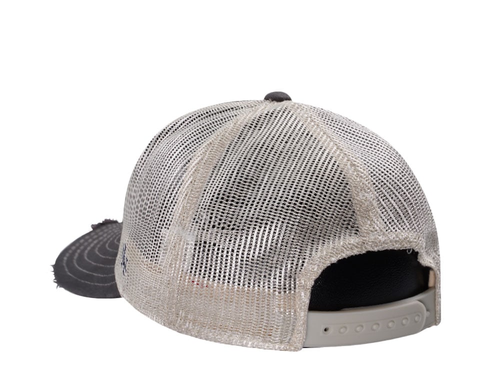 American Needle Miller High Life Charcoal Orville Edition Trucker Snapback Cap