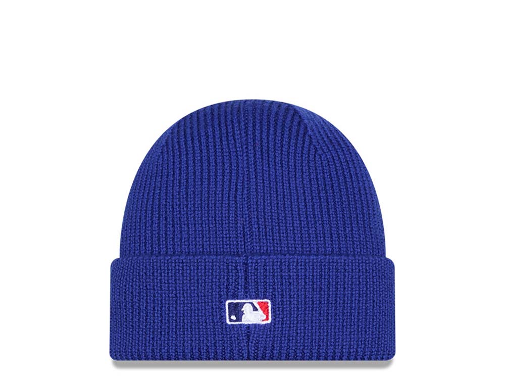 New Era Los Angeles Dodgers Skull Knit Blue Mütze