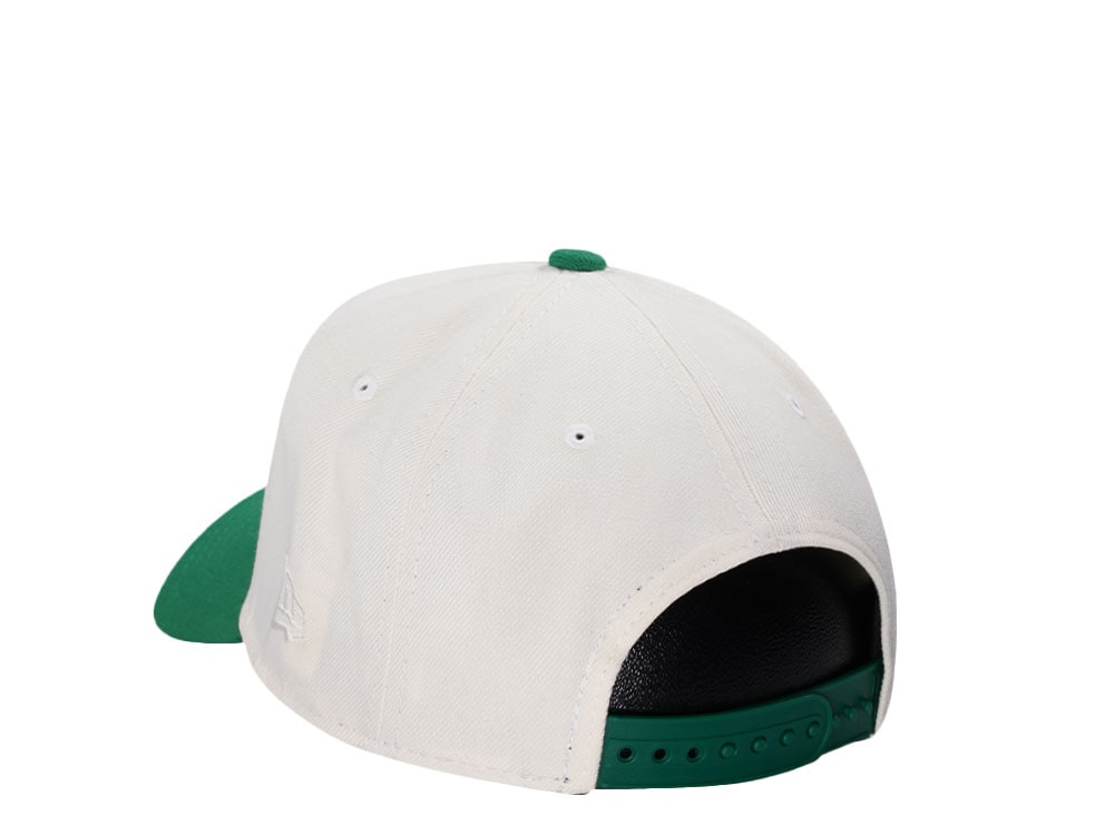 New Era Boston Celtics Chrome Gold Two Tone Edition 9Forty A Frame Snapback Cap
