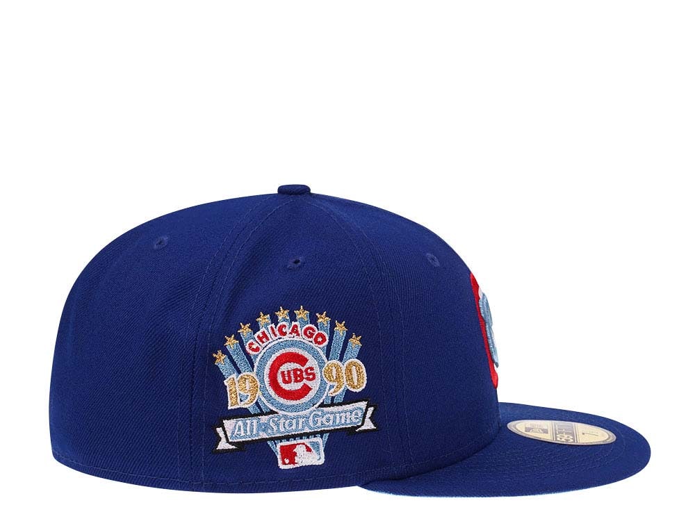 New Era Chicago Cubs All Star Game 1990 Glacier Blue Edition 59Fifty Fitted Cap
