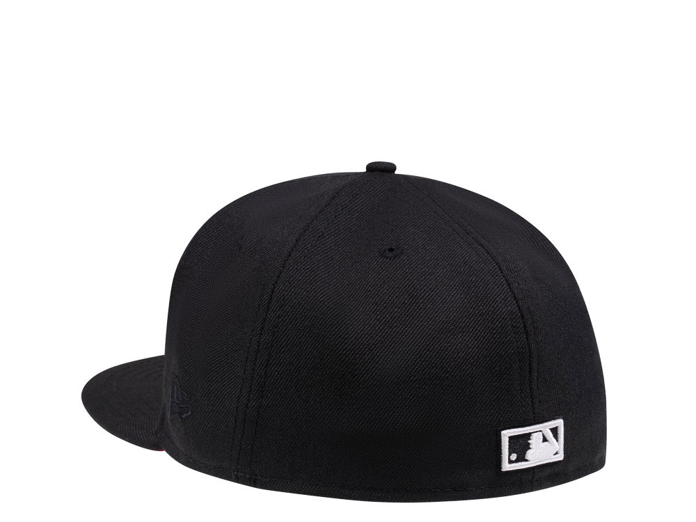 New Era New York Mets Subway Series Black and Red Edition 59Fifty Fitted Cap