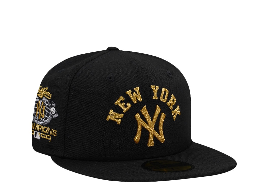 New Era New York Yankees World Series Champions 2000 Black Metallic Edition 59Fifty Fitted Cap