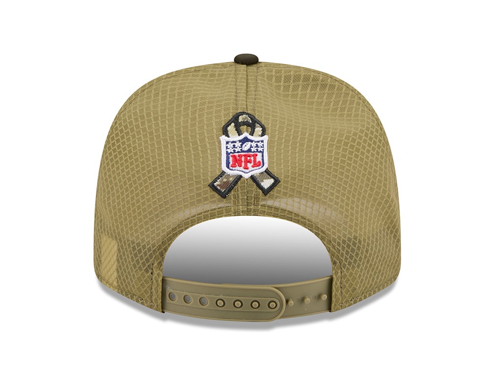 New Era Green Bay Packers Salute To Service 2025 9Seventy Snapback Cap