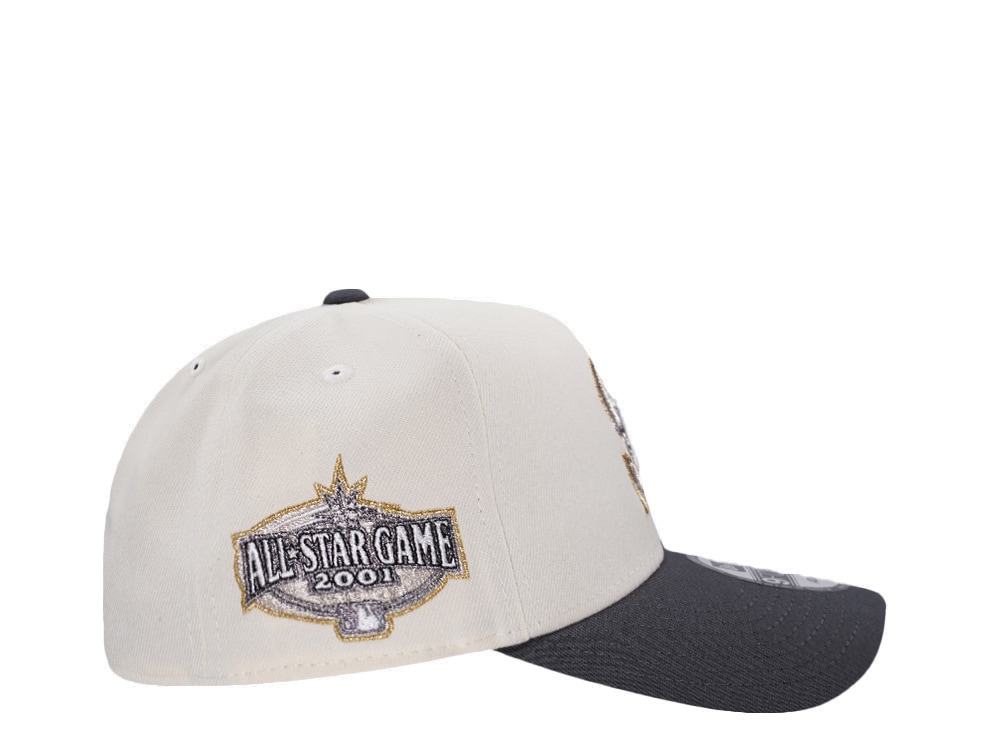New Era Seattle Mariners All Star Game 2001 Chrome Two Tone Edition 9Forty A Frame Snapback Cap