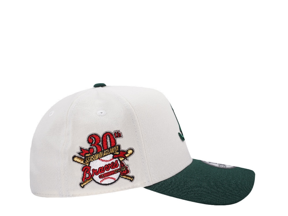New Era Atlanta Braves 30th Anniversary Dollar Chrome Two Tone Edition 9Forty A Frame Snapback Cap