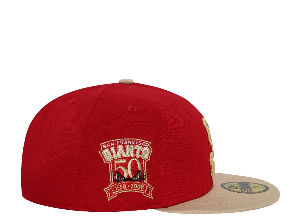 New Era San Francisco Giants 50th Anniversary Two Tone Edition  59Fifty Fitted Cap
