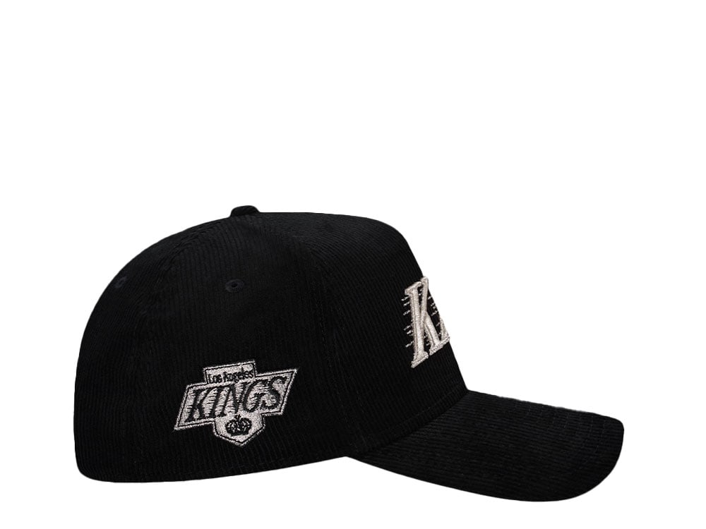 New Era Los Angeles Kings Corduroy Throwback Edition 9Forty A Frame Snapback Cap