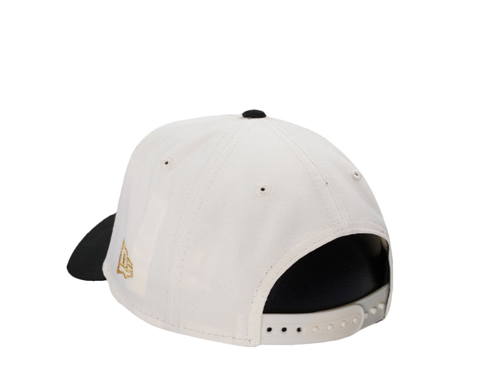 New Era Anaheim Angels 50th Anniversary Chrome Gold Two Tone Edition 9Forty A Frame Snapback Cap
