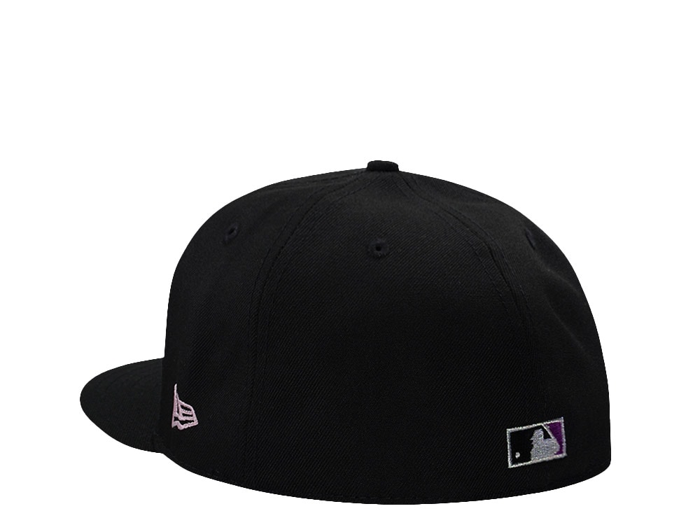 New Era New York Mets Shea Stadium Pink Black Prime Edition 59Fifty Fitted Cap