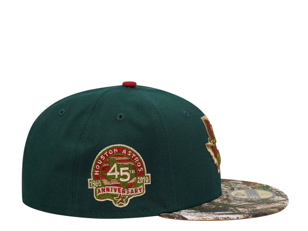 New Era Houston Astros 45th Anniversary Real Tree Two Tone Edition 59Fifty Fitted Cap