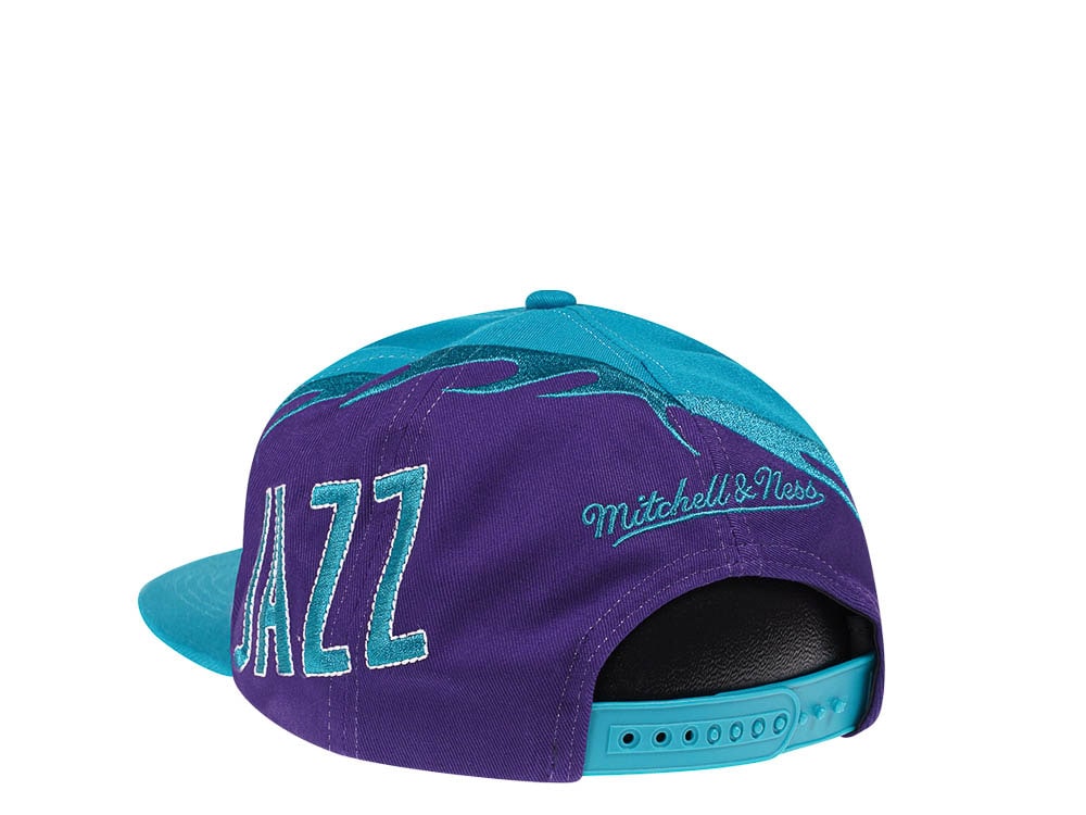Mitchell & Ness Utah Jazz NBA Spiral Deadstock Hardwood Classic Snapback Cap