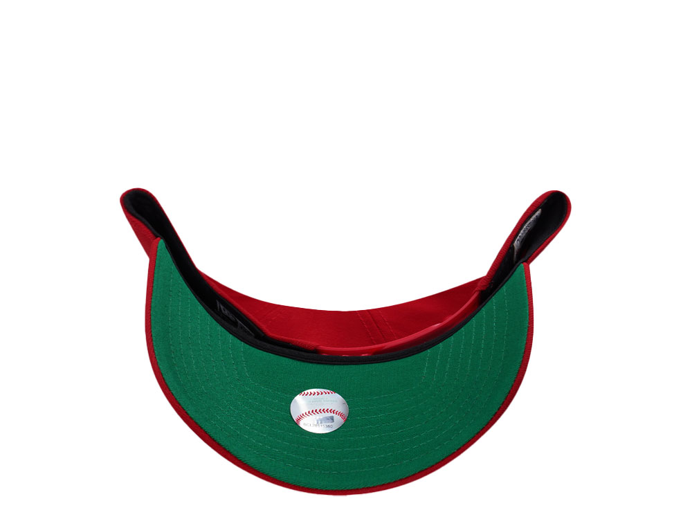 New Era Cleveland Indians Jacobs Field Red Prime Edition 9Forty A Frame Snapback Cap
