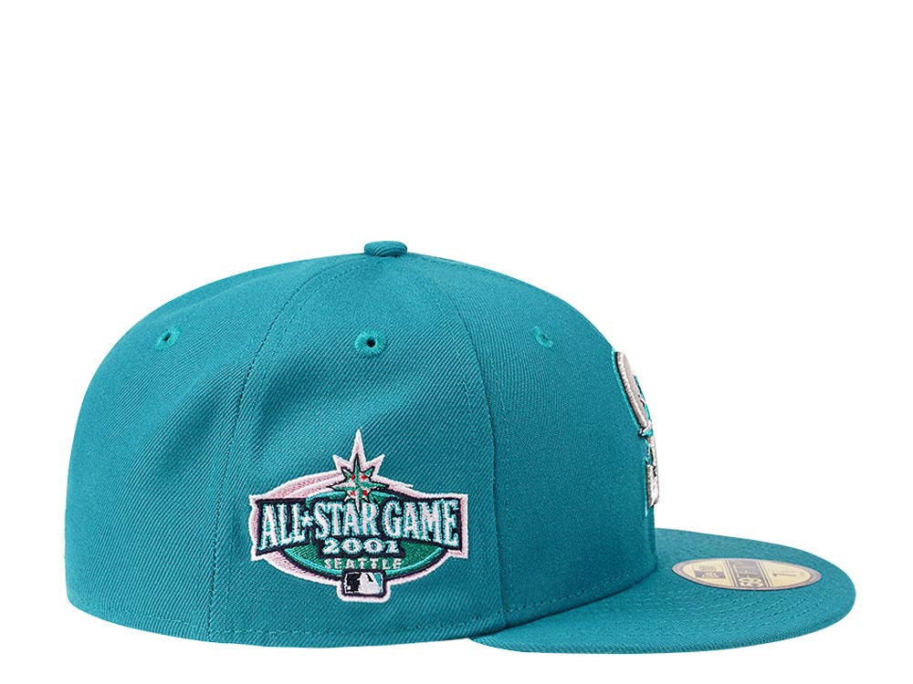 New Era Seattle Mariners All Star Game 2001 Pink Edition 59Fifty Fitted Cap