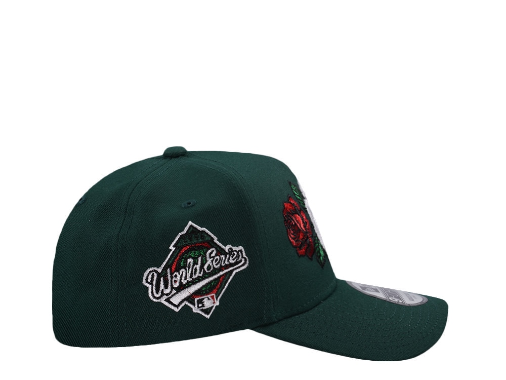 New Era New York Yankees World Series 1996 Rose Dark Green Prime Edition 9Forty A Frame Snapback Cap