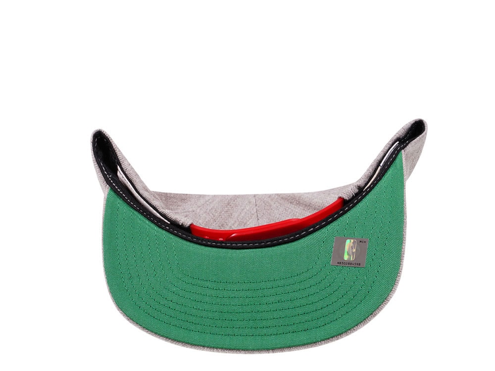Mitchell & Ness Houston Rockets Hardwood Classics Heather Snapback Cap