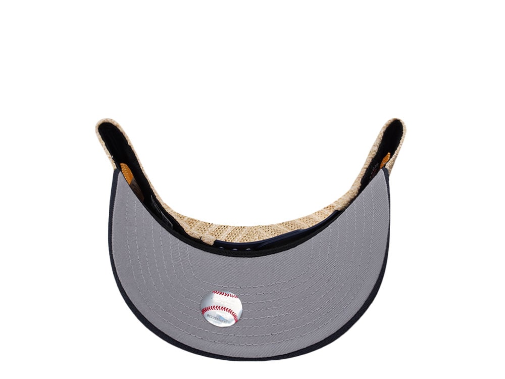 New Era Detroit Tigers Grained Navy Edition 9Fifty Trucker A Frame Snapback Cap