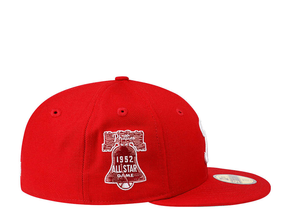 New Era Philadelphia Phillies All Star Game 1952 Red Throwback Edition 59Fifty Fitted Cap