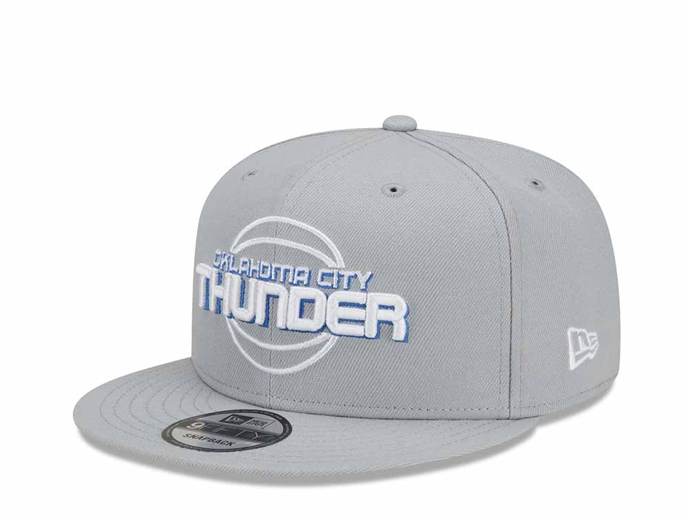 New Era Oklahoma City Thunder NBA City Edition 21-22 Alternate 9Fifty Snapback Cap