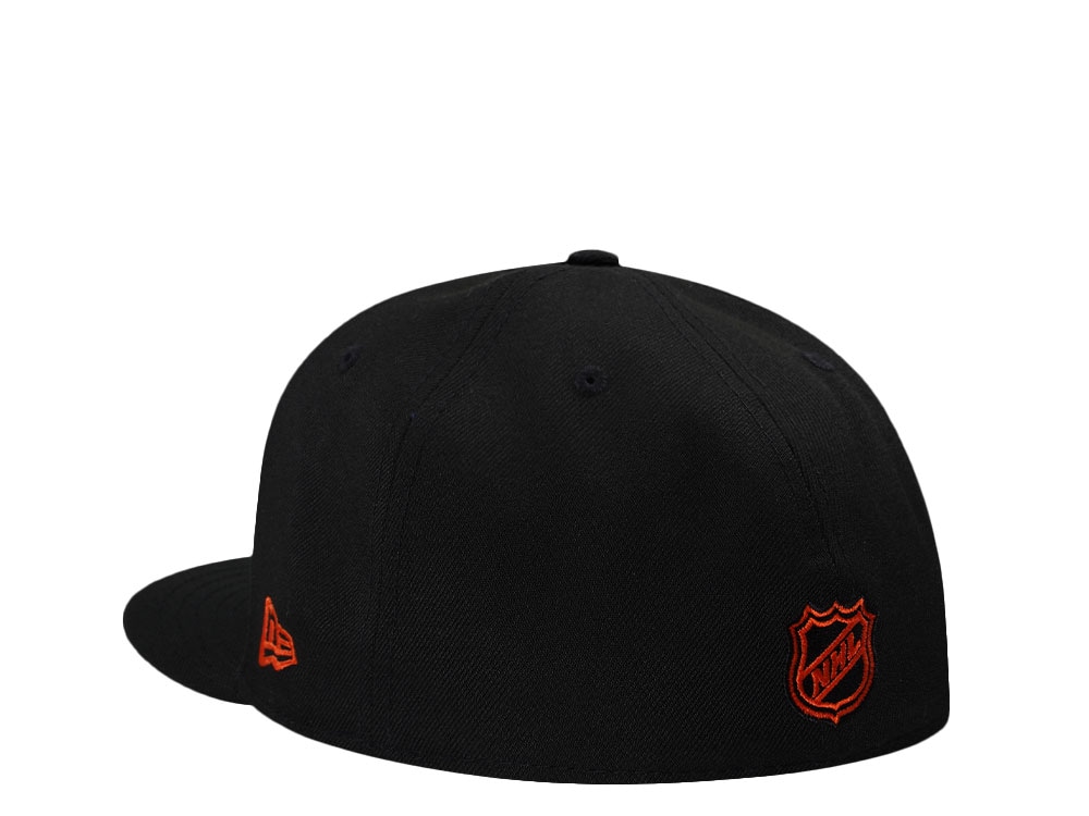 New Era Philadelphia Flyers Liquid Titanium Blackout Prime Edition 59Fifty Fitted Cap