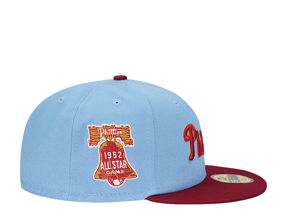 New Era Philadelphia Phillies All Star Game 1952 Throwback Two Tone Edition 59Fifty Fitted Cap