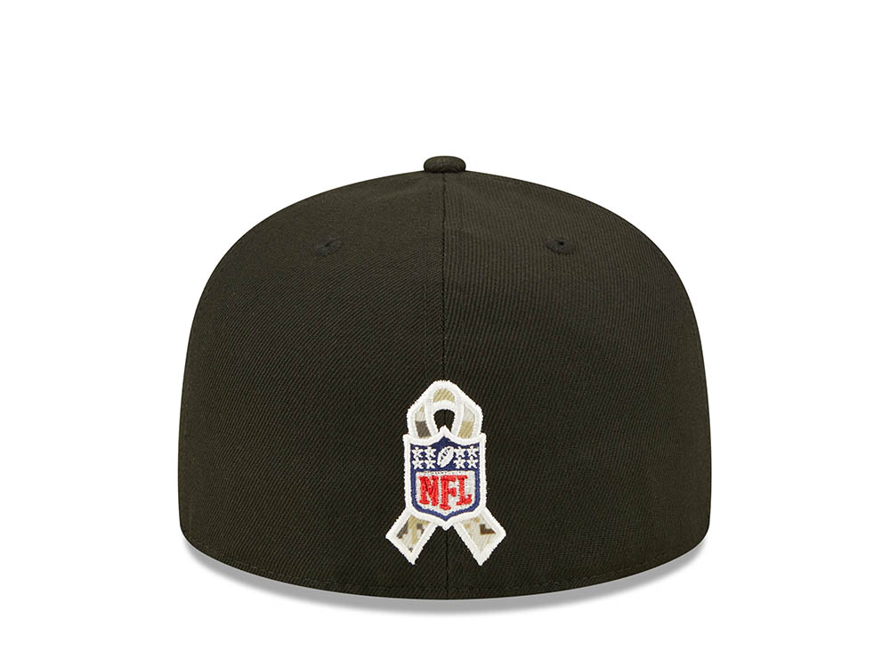 New Era Cleveland Browns Salute to Service 2022 Fitted 59Fifty Cap