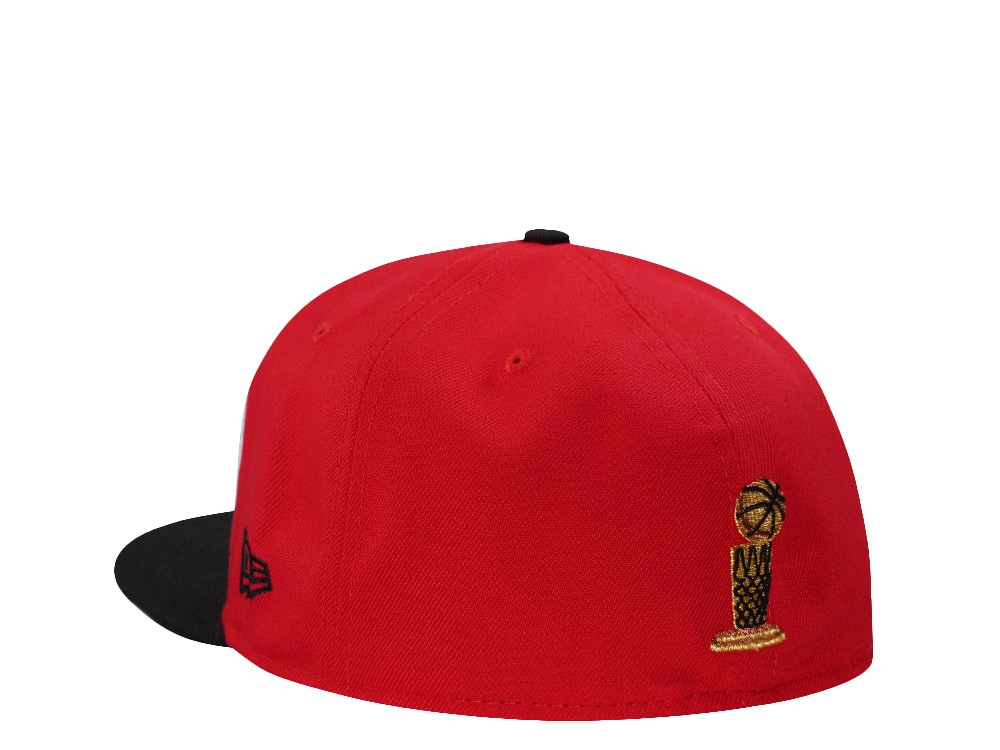 New Era Chicago Bulls NBA Champions 1996 Red Throwback Edition 59Fifty Fitted Cap