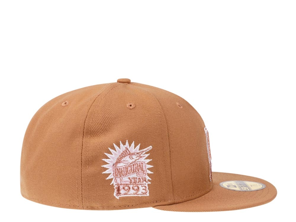 New Era Florida Marlins Inaugural Year 1993 Sweet Gingerbread Edition 59Fifty Fitted Cap