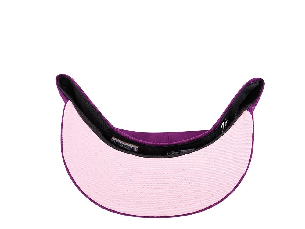 New Era Tampa Bay Rays Inaugural Season 1998 Pink Grapes Edition 59Fifty Fitted Cap
