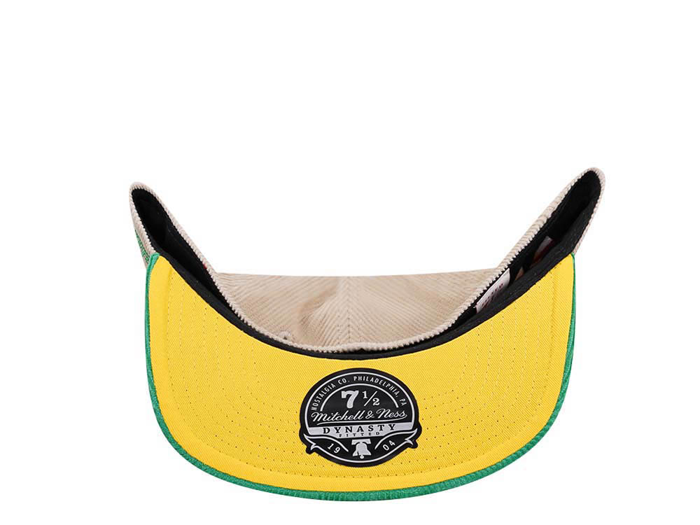 Mitchell & Ness Seattle Supersonics All Star 1994 Two Tone Hardwood Classic Cord Edition Dynasty Fitted Cap