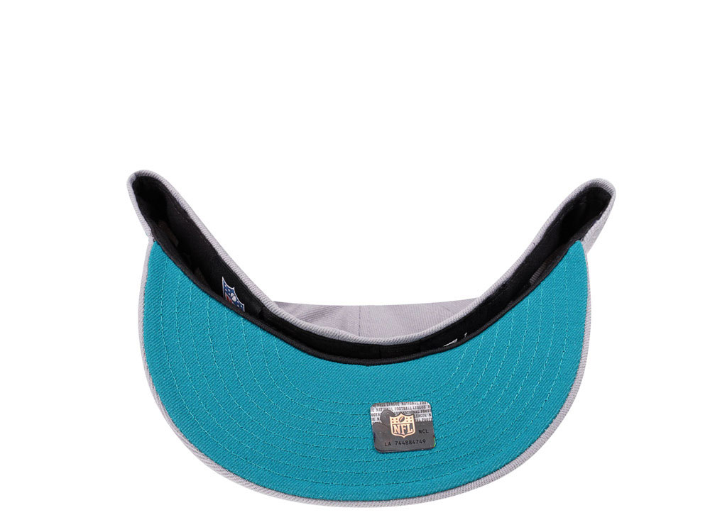 New Era Jacksonville Jaguars Teal Pop Prime Edition 59Fifty Fitted Cap