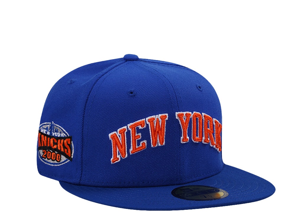 New Era New York Knicks 2000 Blue Prime Edition 59Fifty Fitted Cap