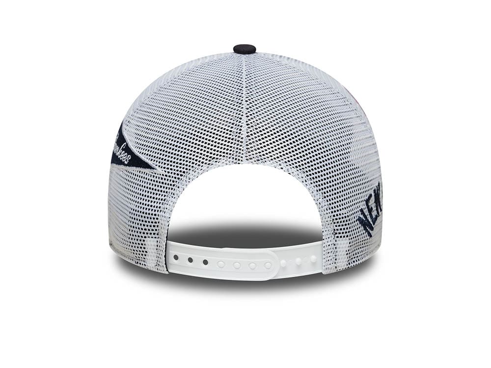 New Era New York Yankees Multi Patch 9Forty A Frame Trucker Snapback Cap