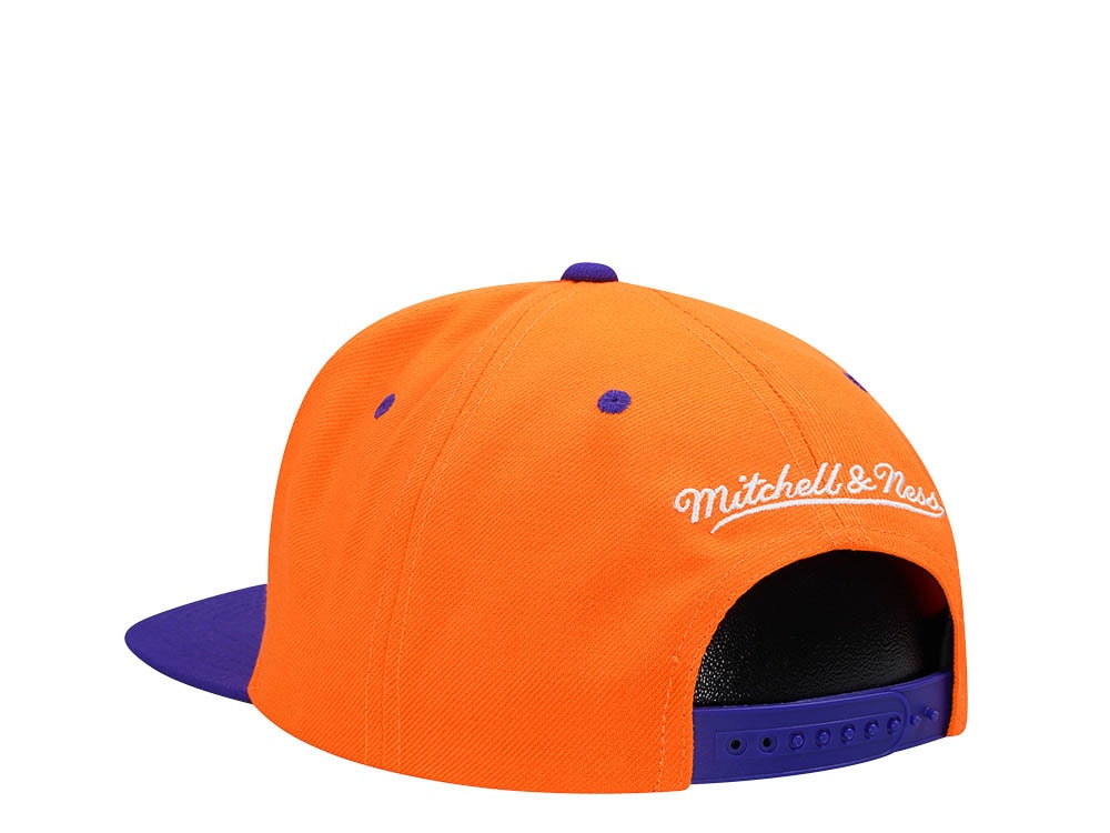 Mitchell & Ness Phoenix Suns Transcript Orange Two Tone Snapback Cap