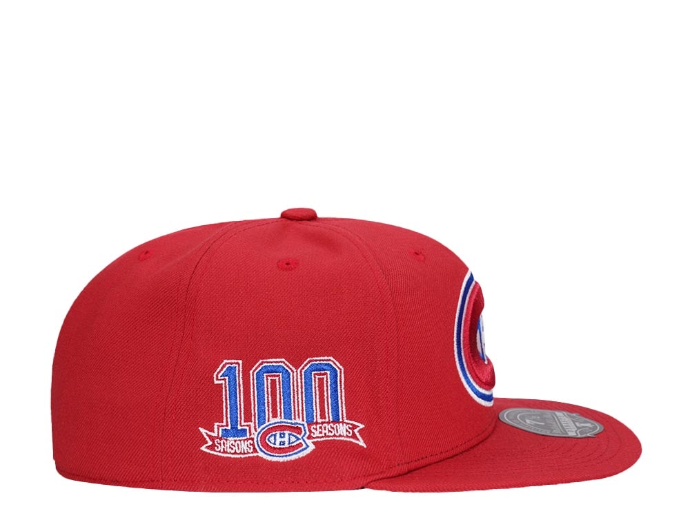 Mitchell & Ness Montreal Canadiens 100 Seasons Edition Dynasty Fitted Cap