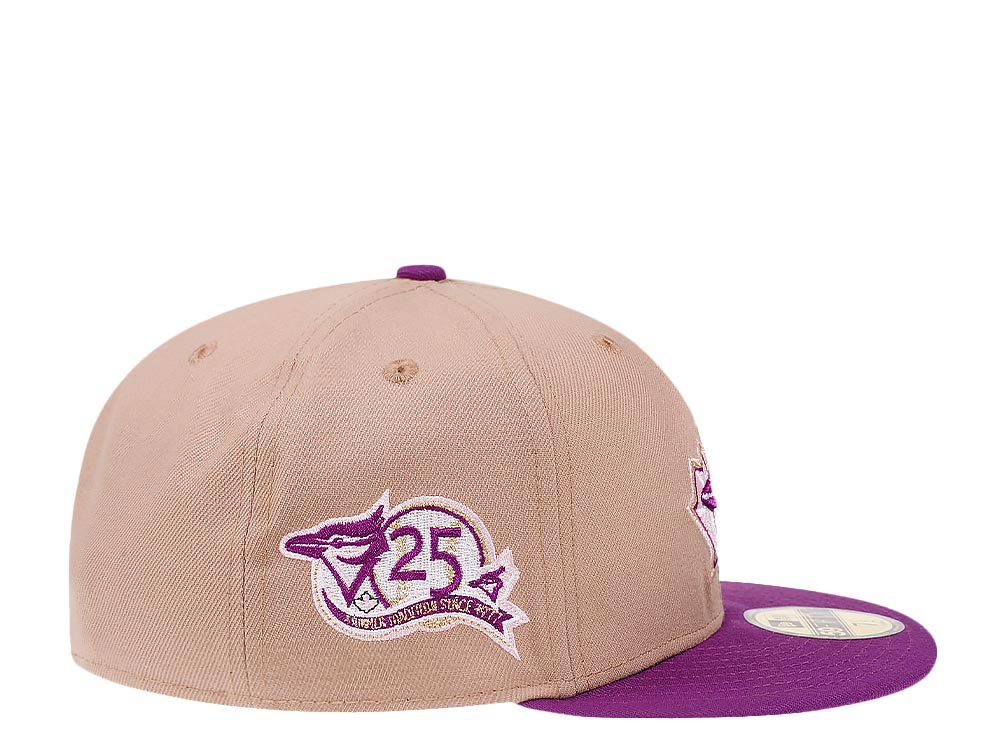 New Era Toronto Blue Jays 25th Anniversary Purple Sand Edition 59Fifty Fitted Cap