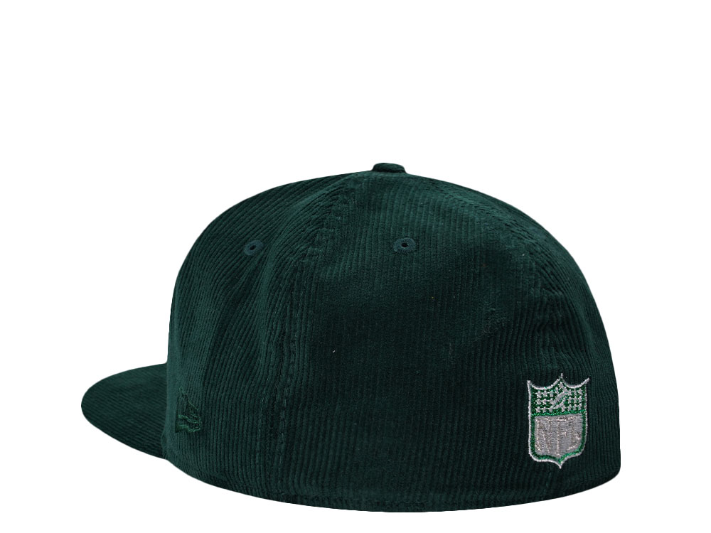 New Era Philadelphia Eagles Go Birds Corduroy Throwback Edition 59Fifty A Frame Fitted Cap