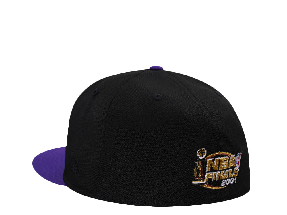New Era Los Angeles Lakers NBA Finals Black Two Tone Edition 59Fifty Fitted Cap