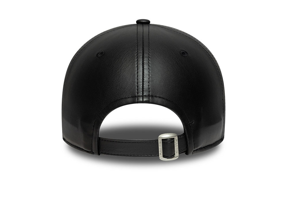 New Era Ac Milan Faux Leather Black Prime Edition 9Forty Adjustable Cap