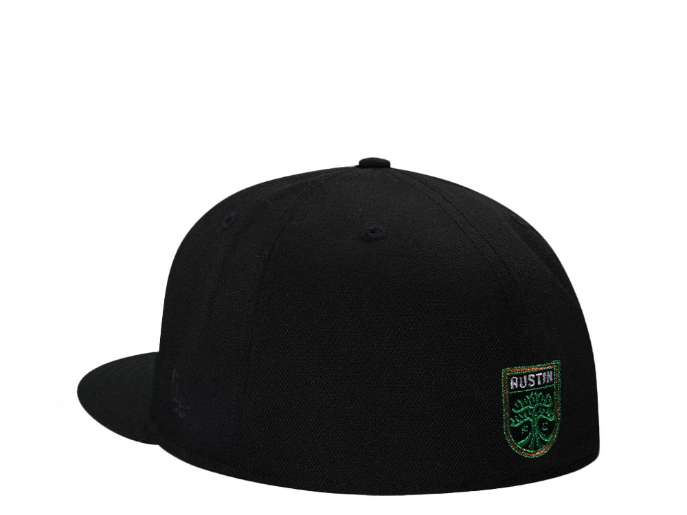 New Era Austin FC Black Metallic Edition 59Fifty Fitted Cap