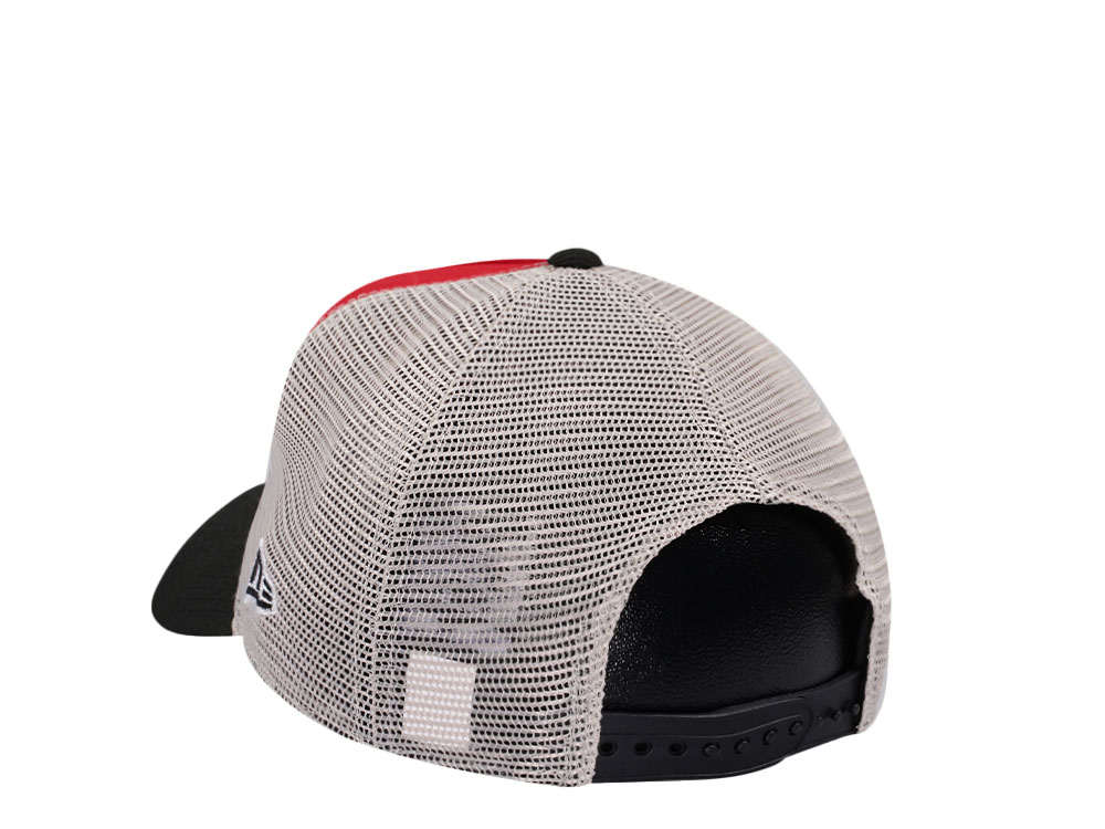 New Era Cleveland Guardians Two Tone Edition A Frame Trucker Snapback Cap