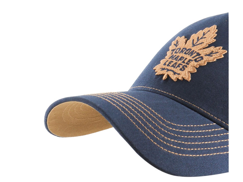 47Brand Toronto Maple Leafs Navy Contrast Stitch Edition MVP Strapback Cap