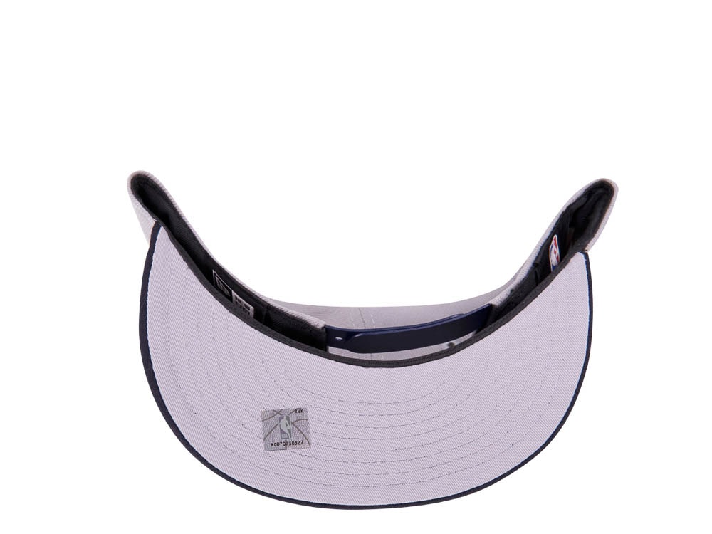 New Era Brooklyn Nets Bridge Gray Navy Edition 9Fifty Snapback Cap