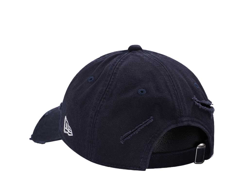 New Era New York Yankees Navy Washed Distress 9Twenty Strapback Cap