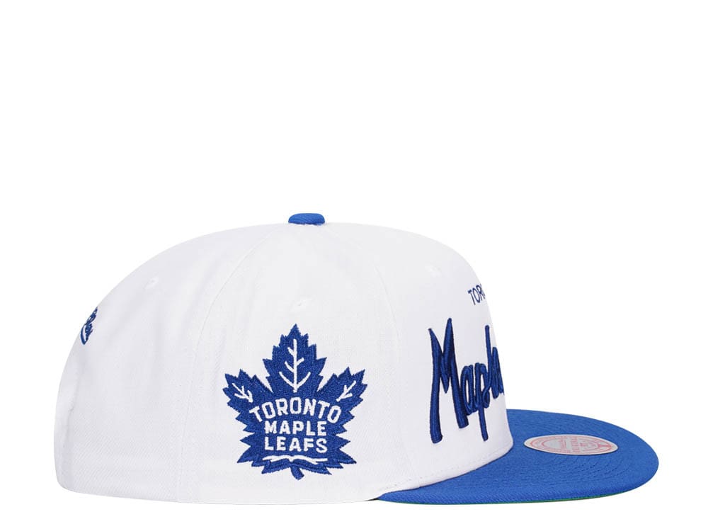 Mitchell & Ness Toronto Maple Leafs Vintage Script Snapback Cap