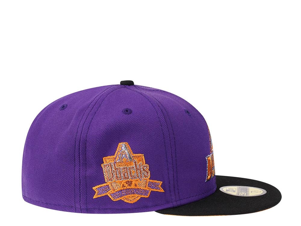 New Era Arizona Diamondbacks 10th Anniversary Metallic Color Flip Prime Edition 59Fifty Fitted Cap
