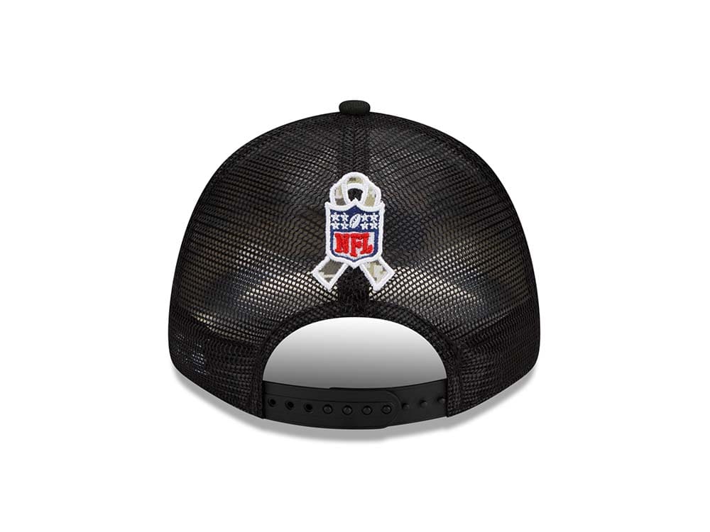 New Era Los Angeles Rams Salute to Service 21 9Forty Trucker Snapback Cap