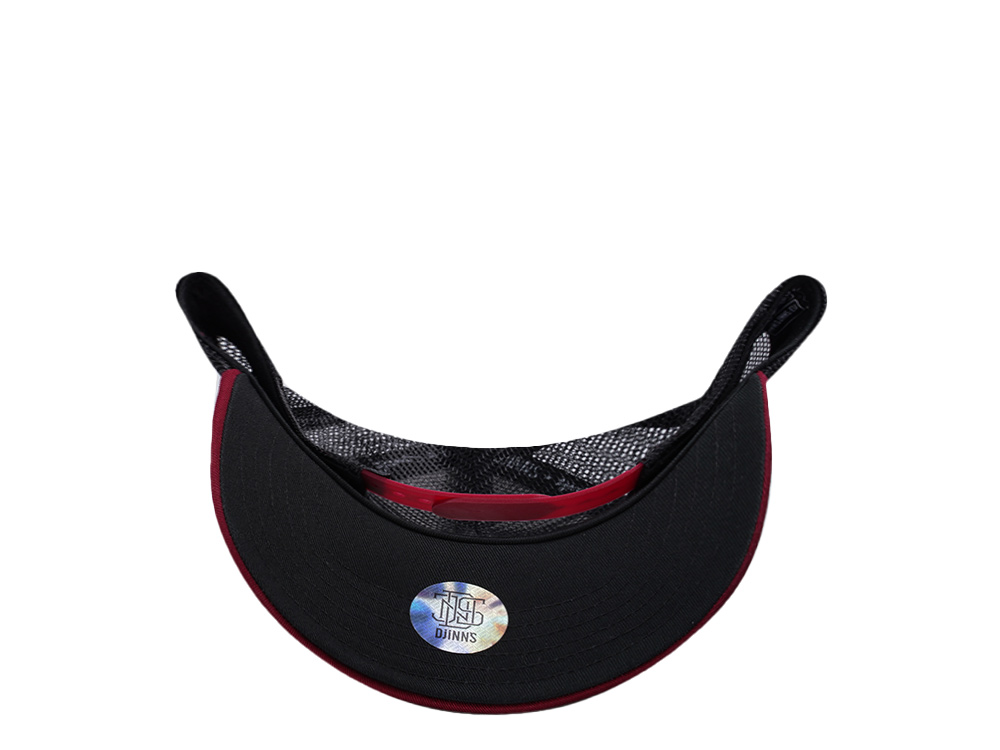 Djinns HFT OctoGrape Maroon Trucker Snapback Cap